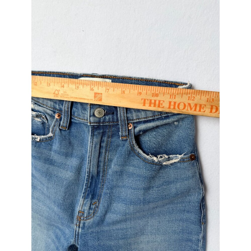 Abercrombie & Fitch Womens Ankle Straight Ultra High Rise Jeans Size 25 - Picture 6 of 15